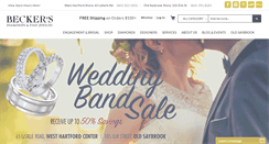 Desktop Screenshot of beckers.com
