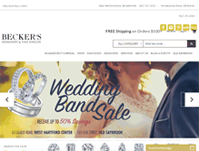 Tablet Screenshot of beckers.com